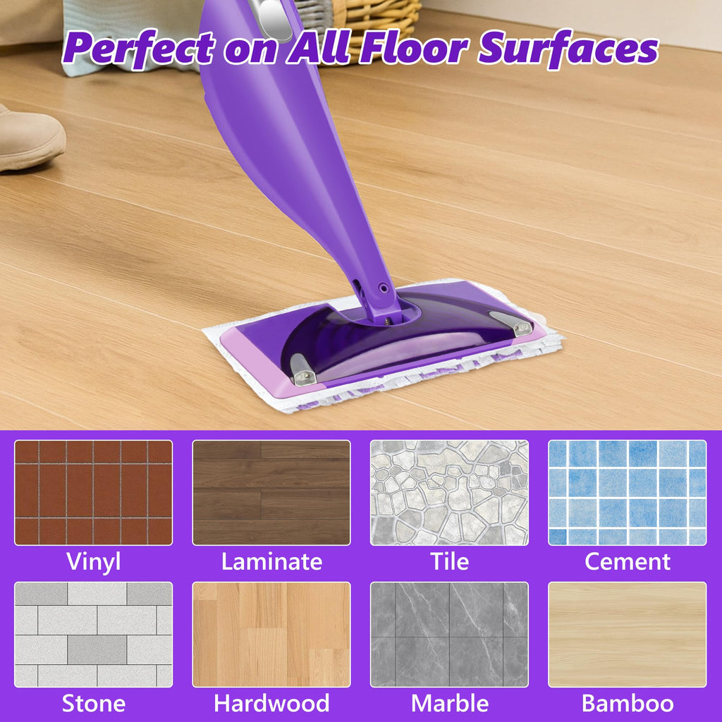 UMAYCOOL Disposable Mop Pads Refills for Swiffer WetJet Spray Mop - Wet Jet Refill Pads for All Purpose Multi Surface Hardwood Floor Cleaning - Thickened and Super Absorbent - 30 Count