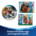 LEGO Disney Lilo and Stitch Beach House Toy - Building Playset for Kids, Girls and Boys, Ages 9+ - Includes 5 Minifigures - Disney Gift Idea for Fans of Lilo & Stitch Movie - 43268
