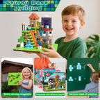200PCS Magnetic Blocks - Magnet Blocks with 6 Baseplate,Magnetic Building Blocks for Kid Ages 3 4 5 6 7 8, Stacking Magnets for 3-8 Kids, Birthday Gifts for 3-10 Year Old Boys Girls, STEM Learning Toy