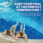 Replacement for Raypak 009577F Temperature Sensor IID Units for Pool & Spa Heaters | 12 Month Warranty & USA Support
