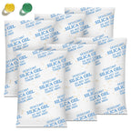 Moisture Absorbers – 100 Gram 40 Packs Silica Gel Packets Food Grade Silica Packets with Color Indicating, Premium Desiccant Packs for Food, Electronics, Closet, Jewelry and Safe Storage