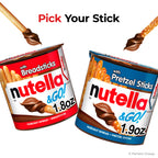 Nutella & Go Kids Snacks for Kids, Hazelnut Spread, 24 Pack, 1.8 oz