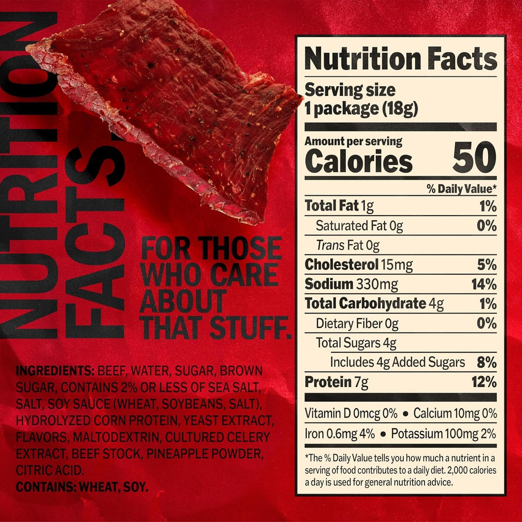 Jack Link's Beef Jerky Multipack - Original - 0.625 oz (20 Pack)