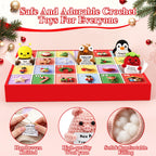 Advent Calendar 2026 Handmade Crochet Animals Plush Advent Calendar 24 Days Christmas Countdown Calendar with Positive Emotional Support Cards Gifts for Kids, Teens, Girls, Boys, Women, Men