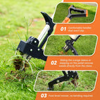 Fulljion Weed Puller Tool,No Bending/Kneeling for Lawn,Yard & Garden Tool