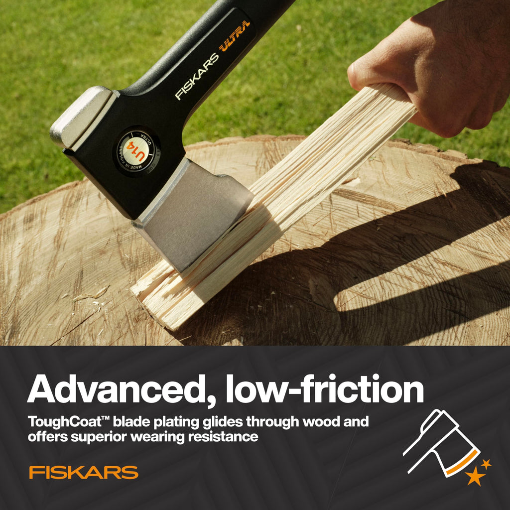 Fiskars U14 Universal Hatchet 14", RazorEdge Blade & ToughCoat Plating