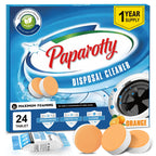 PAPAROTTY Garbage Disposal Cleaner Tablets, Deep Clean & Deodorizer Pods for Kitchen Sink Disposal, Help Remove Odor, Grease & Food Residue, Easy Monthly Maintenance