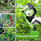 Audasi Plant Tying Machine Updated Plant Hand Tying Machine Plant Binding Machines Garden Tying Tool Tape Gun Plant Tie Machine with 10000 PCS Staples 20 Rolls Green Tape for Tomato Grape Pepper
