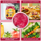 SumDIP 18.5OZ Seamoss Gel, Raw Wildcrafted Irish Seamoss Gel Immune and Digestive Support Vitamin Mineral Supplements, Elderberry Ginger