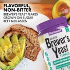 Bluebonnet Nutrition Super Earth Brewers Yeast Flakes, Super Food, Whole Food, Source for Vitamins, Great Tasting, Vegan, Vegetarian, Non GMO, Gluten Free, Soy Free, Milk Free, Kosher, 7.4 oz