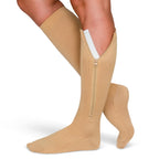 TheraMagic® Zipper Compression Socks for Men & Women, 20-30mmHg Closed Toe Graduated Zippered Compression Stocking