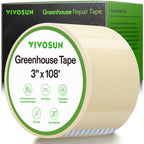 VIVOSUN Greenhouse Repair Tape, 6.3 mil 3" x 108' Heavy Duty Plastic Tape