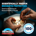 Thermacell E-ZoneGuard Mosquito Repellent Refill with 20-Foot Zone of Scientifically Proven Outdoor Protection; Rechargeable; 120-Hr Refill; Bug Spray Alternative; Scent Free; DEET-Free