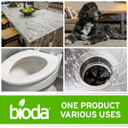 Bioda Multi-Purpose Probiotic Enzyme Cleaner and Deodorizer | Professional Strength | Trash Can Deodorizer, Pet Stains and Odors, Drains, Floors, Bathrooms, Toilets | Made in USA | 1 Gallon