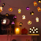 LOLStar Halloween String Lights, 10FT 20 LED Halloween Fairy Lights Decor