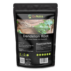 Go Nutra Dandelion Root Powder for Tea, Coffee & Beverages | Concentrated 10:1 Dandelion Root Extract Powder, Caffeine Free | No Added Ingredients | Non-GMO, Vegan | 16 oz (1 lb)