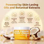 sohl-I.D. Skin Firming Body Cream, Hydrating Moisturizer with Brazil Nut Oil, Coconut Oil & Guaraná Extract, Improves the Look of Skin Firmness, Paraben & Sulfate-Free, Vegan-Friendly - 6.76 fl oz