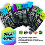 The Klean Freak Body Wipes - 12 count Individually Wrapped | Showerless Body Wipe for Women & Men | Sustainable Bodywipes for Gym, Travel, Camping | Mixed