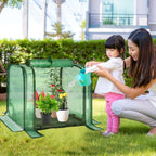 U'Artlines Portable Mini Greenhouse Small Green House 23x13x17 Inch