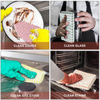 Nialnant 8 Pack Kitchen Towels, Dish Towels for Kitchen, 100% Cotton Dish Cloths for Washing Dishes, Quick Drying Reusable Cleaning Rag - 25 x 16 in