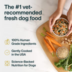 JustFoodForDogs JustFresh Fresh Wet Dog Food or Topper - Chicken, 7 Pack