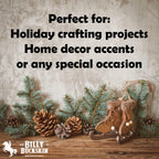Billy Buckskin 20 Large Natural Pine Cones for Crafts, 3" to 4" Tall