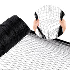 Vandham 25x50ft Heavy Duty Bird Netting, 1.6" Mesh for Garden Fruit Trees