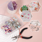 400Pcs DIY Suncatcher Making Kits,Crystal Suncatcher Prism Kit