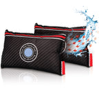 Reusable Car Dehumidifier Bag (2 Pack) Rechargeable Dehumidifier bags for Car, Trucks, and RVs - Prevent Damp & Moisture on Windscreens - Leakproof Moisture Absorber for Car and Home