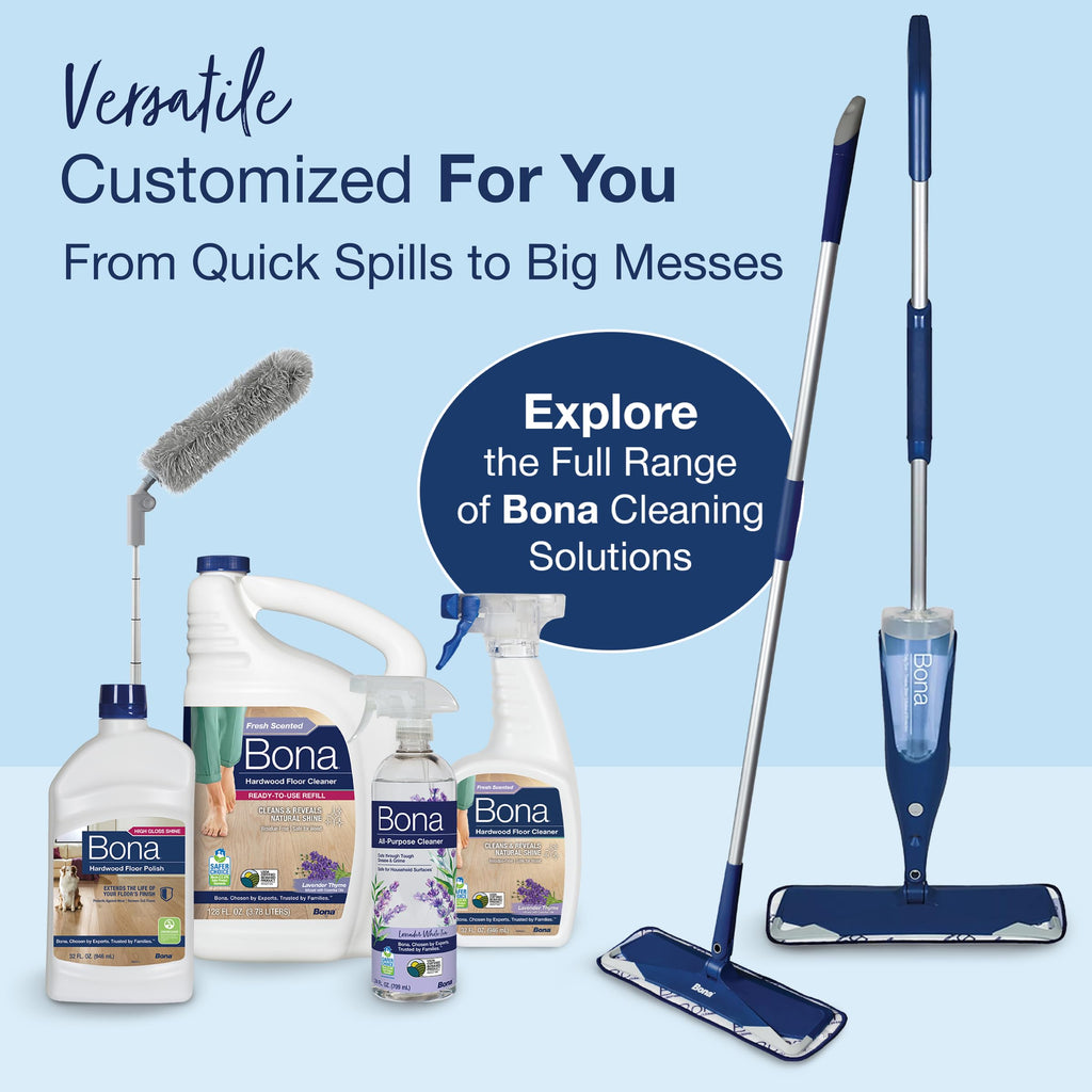 Bona Hardwood Floor Cleaner Refill - 128 fl oz - Lavender Thyme Scent