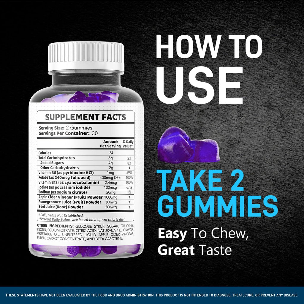 Thrive XXL Gummies - Official ThriveXXL Supplement Support Gummys for Men, ThriveXXLGummies All Natural - Maximum Strength, Advanced Formula for Health & Wellness, 60 Gummies for 1 Month