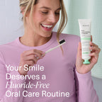 Boka Fluoride Free Toothpaste, Nano Hydroxyapatite Toothpaste, Appropriate for Sensitive Teeth - for Adult Oral Care - Ela Mint Flavor, 1.3 Fl Oz 2Pk US Manufactured