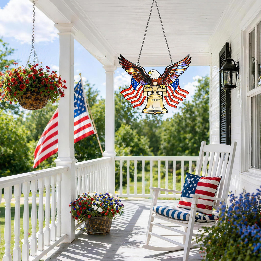 SUNCKET American Bald Eagle USA 250th Decor 4th of July