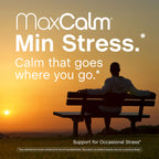 Max Calm Relaxing Drink Mix | Raspberry-Lemonade Flavor | Magnesium & KSM-66 Ashwagandha Supplement | Supports Relaxation | 30 Single-Serve Packets