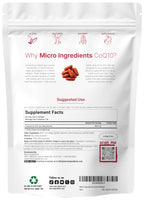 Micro Ingredients CoQ10 400mg Per Serving | 240 Softgels with Coconut MCT Oil | High Absorption Coenzyme Q10 as Ubiquinone | Non-GMO