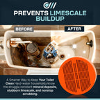 Oasis Water Technologies Toilet Guard Hard Water & Limescale Drop-In Toilet Tank Tablet | Polyphosphate Formula | Helps Reduce Rings, Stains & Mineral Buildup | Bleach-Free 180-Day Tablet