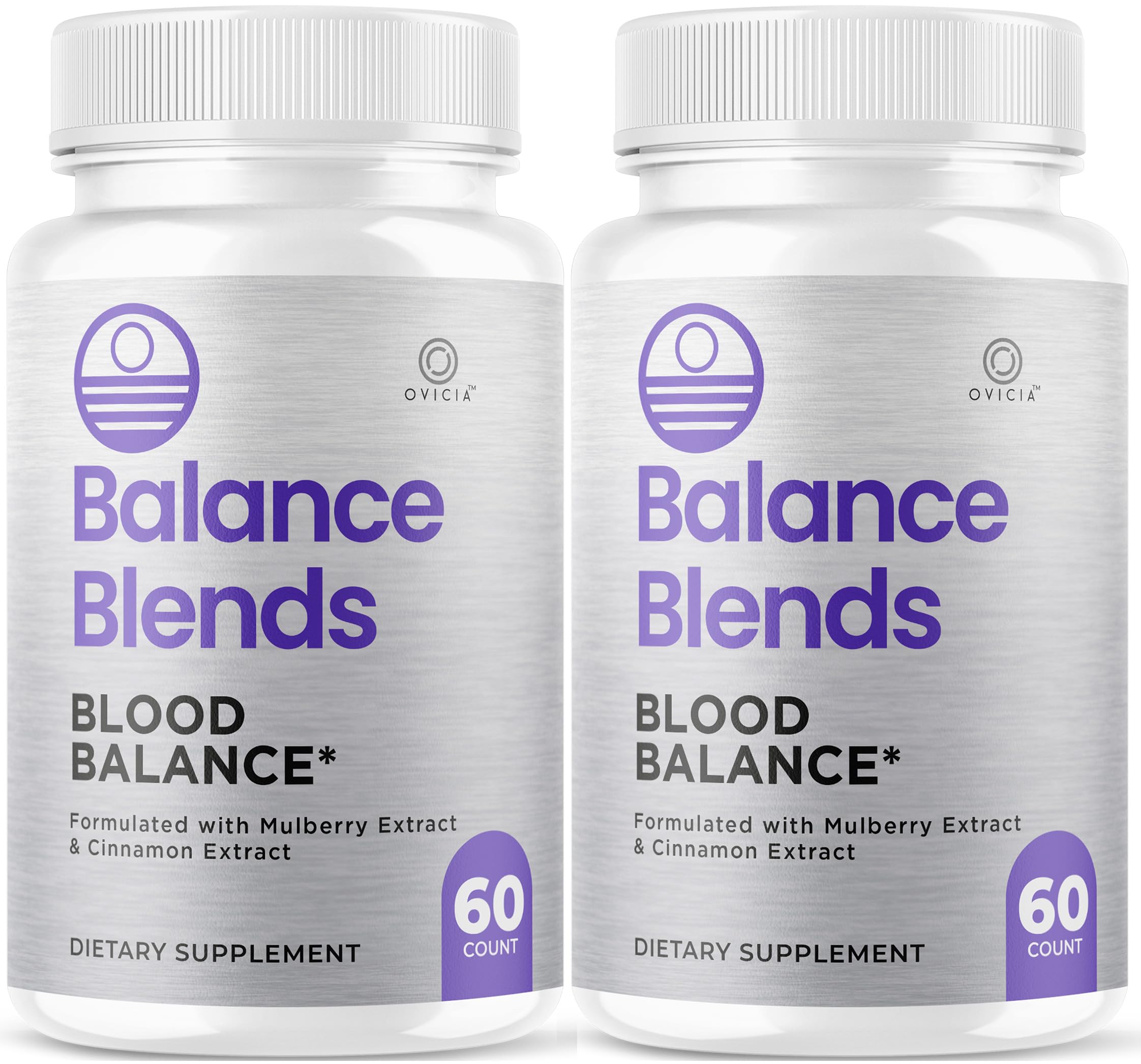 (2 Pack) Balance Blends Capsules - Official BalanceBlends Pills Advanced Premium Formula Support Maximum Strength, All Natural Ingredients for Overall Health & Wellness, 120 Capsules for 2 Months