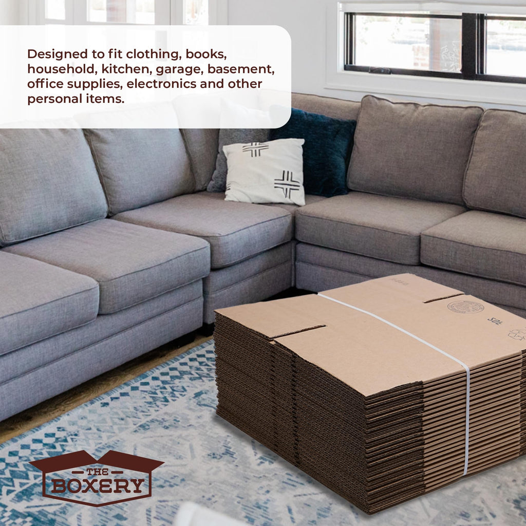 The Boxery Moving Boxes 10-Pack XX-Large | 24x24x24 inch