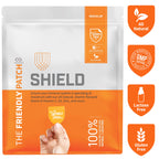 The Friendly Patch Shield Immunity Support Patch | Wearable Immune Boosters for Adults with Vitamin D3, C and Zinc | 28 Immunity Boost Patches