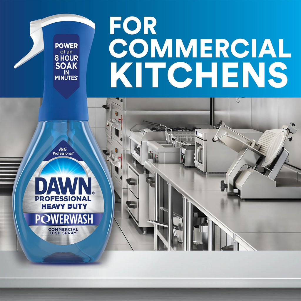 Dawn PRO Heavy Duty Powerwash Dish Spray for Commercial Use (16 oz, 6 pack)