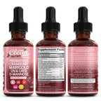 Clean Nutraceuticals VBiotic Vaginal Probiotic for Women Liquid Drops | Cranberry Uva Ursi Horsetail D-Mannose Prebiotics Marigold & Black Cohosh Vaginal Health Supplement | pH Balance