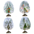 Fruit Tree Netting, RIFNY 3.9 X 3.3 FT Blueberry Bush Netting Cover with Zipper Drawstring, Outdoor Mosquito Net Garden Netting Cover Protector Plant from Birds Cicadas Animals Insect (4 PCS, White)