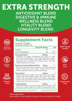 Lunakai USA Made Superfood Fruits & Veggies Supplement - All-in-One with 4 Blends & Scented Capsules, 180ct Super Veggie Capsules for Adults