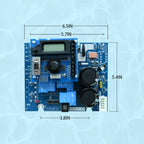 GLX-PCB-RITE Main Circuit Board & GLX-PCB-DSP Display Board，Fits The Hayward/Goldline Aqua Rite Saltwater Chlorinator，for Pool Chlorinators Replacement，Hayward aquarite Circuit Board