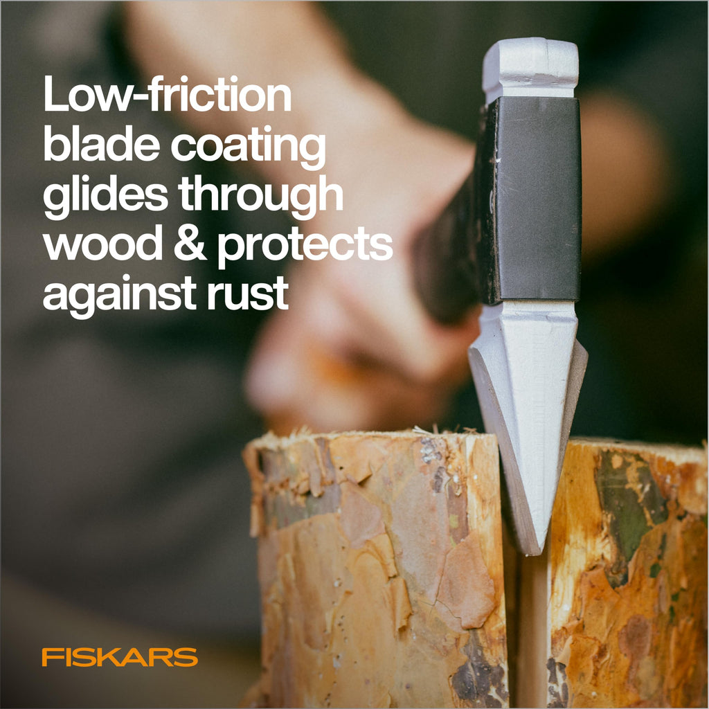 Fiskars X32 Splitting Axe 32", Splitter for Large Wood Logs & Firewood