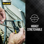 Scotch 3M Super 33+ Vinyl Electrical Tape, .75-Inch x 66-Foot, Pack of 10 Rolls, Insulates and Protects Against Abrasion and Moisture, Protective Jacketing up to 600V Splice Insulation (6132-BA-10)