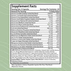 Optimal Health Systems Brain | Most Comprehensive Nootropic + Enzyme Delivery | 700 mg Scientific Neuroenhancment Blend | Boost Mood, Memory & Focus | 90 Capsules