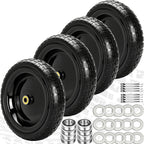 13" Flat Free Wheels Replacement for GOR Garden Cart Tires