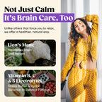 Venture Pal Calm Drink Mix, 12-in-1 Cortisol Reducer and Sleep Aid with Magnesium Glycinate, Ashwagandha, L-Theanine,Vitamin D, Calm Magnesium Powder for Relax & Focus, No Sugar, Non GMO