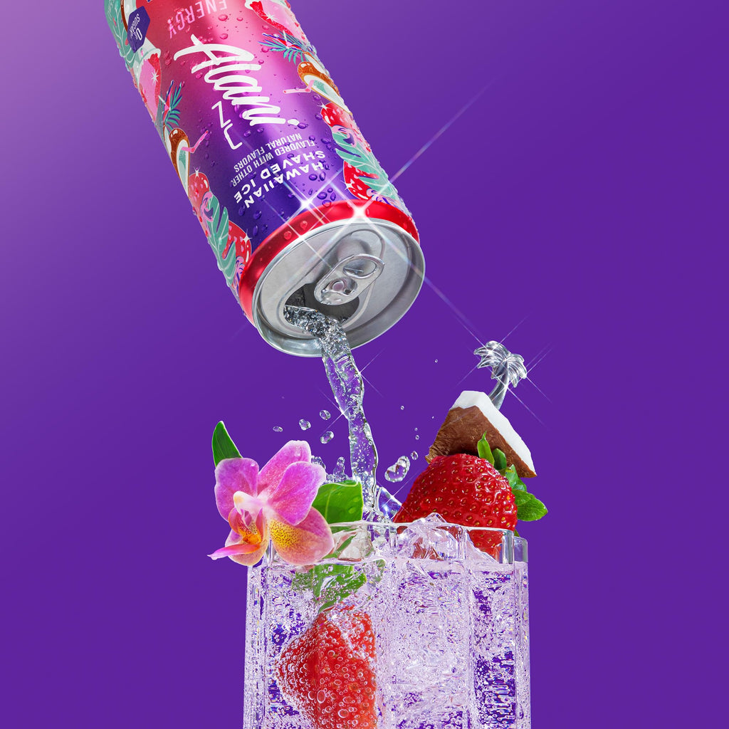 Alani Nu Hawaiian Shaved Ice Sugar Free Energy Drink (Pack of 12)